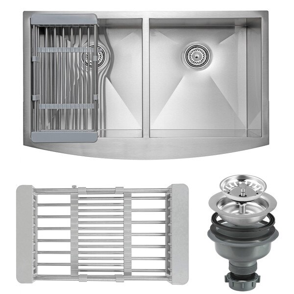 Apron mount Stainless Steel Kitchen Sink | AKDY Imports